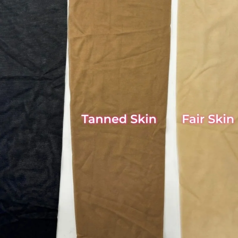 Women Plus Size 20 Denier Sheer Tights High Waist Nylon Pantyhose Super Elastic XL-4XL Large Size for Big Ladies 150kg/330lbs - Image 3